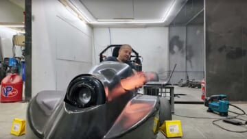 Watch This 800-HP Twin-Turbo Go-Kart Spit Flames on a Dyno
